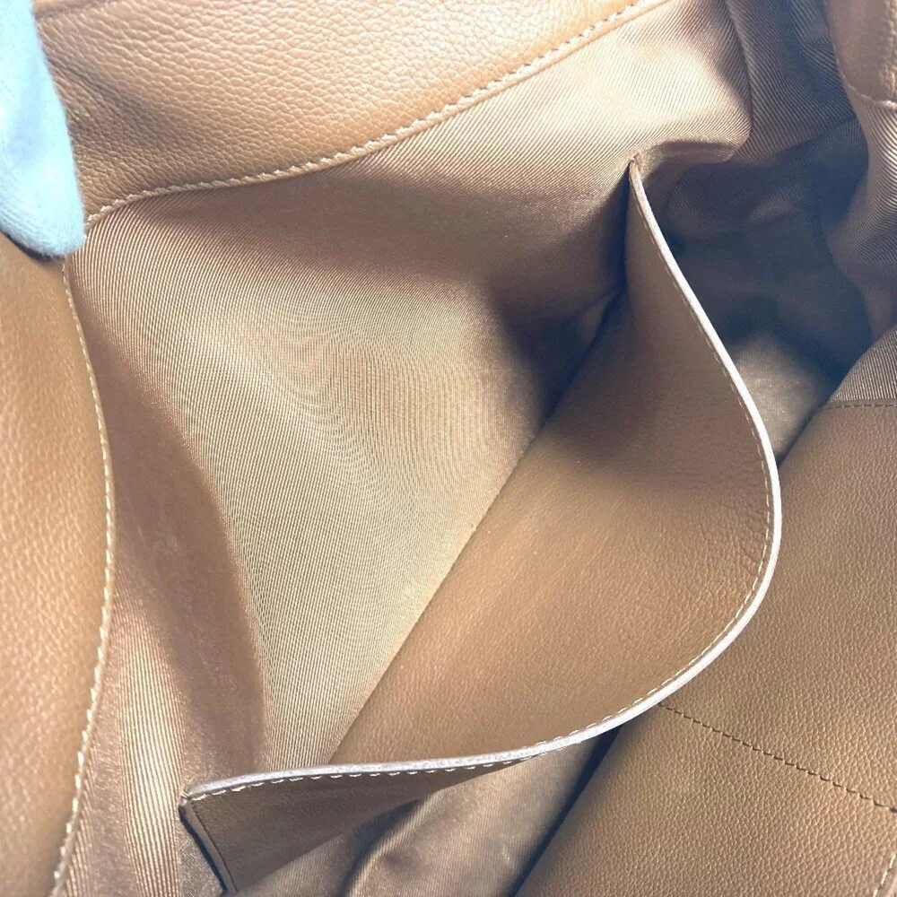 LOUIS VUITTON Authentic Brown Leather Shoulder Bag - Picture 16 of 16